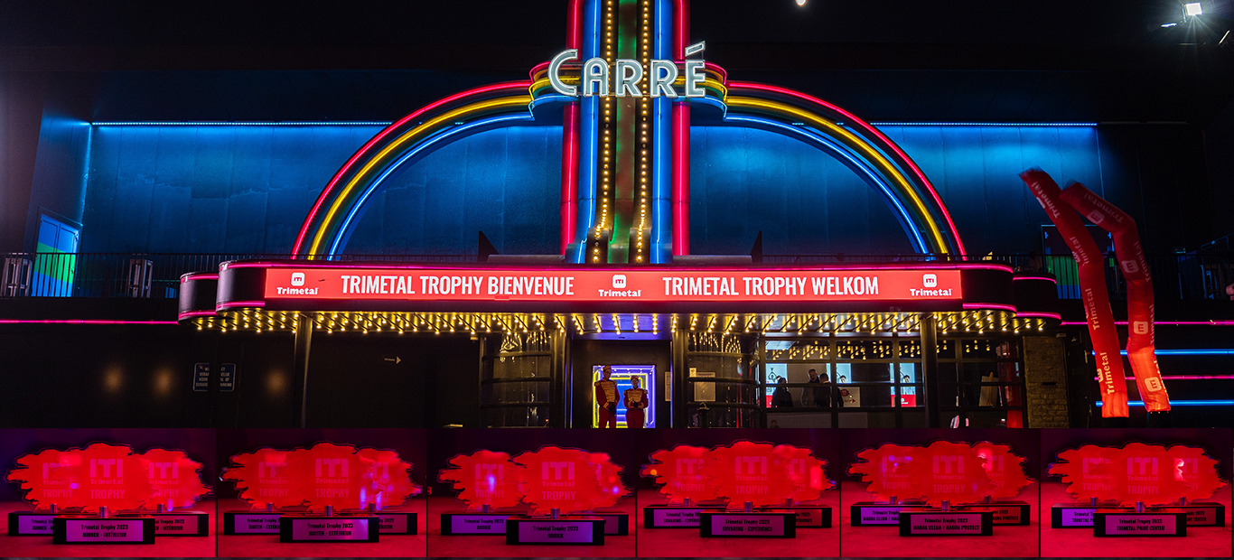 Trimetal Trophy uitrijking in carré